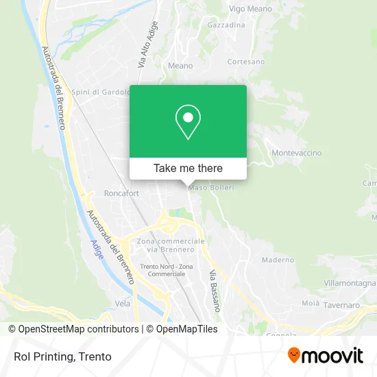 Rol Printing map