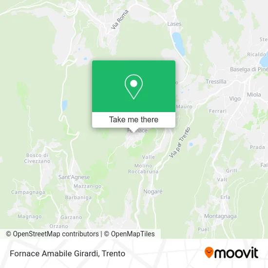 Fornace Amabile Girardi map