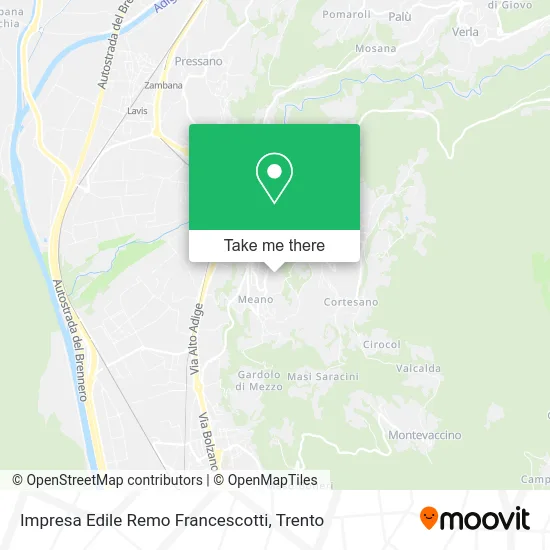 Impresa Edile Remo Francescotti map