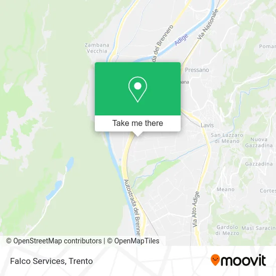 Falco Services map