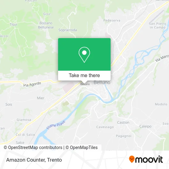 Amazon Counter map