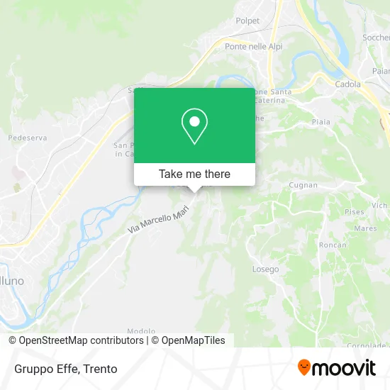 Gruppo Effe map