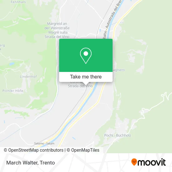 March Walter map