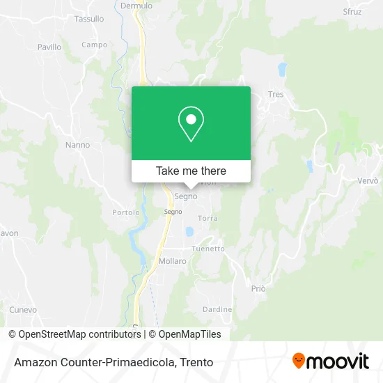 Amazon Counter-Primaedicola map