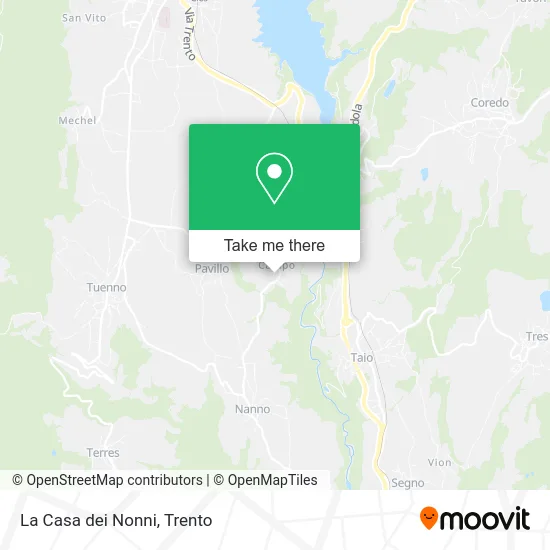 La Casa dei Nonni map