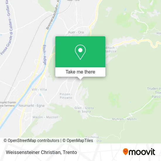 Weissensteiner Christian map