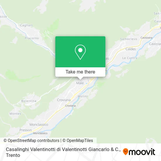 Casalinghi Valentinotti di Valentinotti Giancarlo & C. map