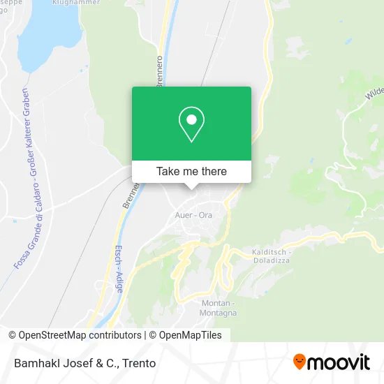 Bamhakl Josef & Co. map