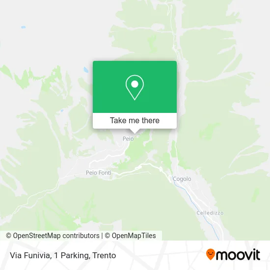 Via Funivia, 1 Parking map