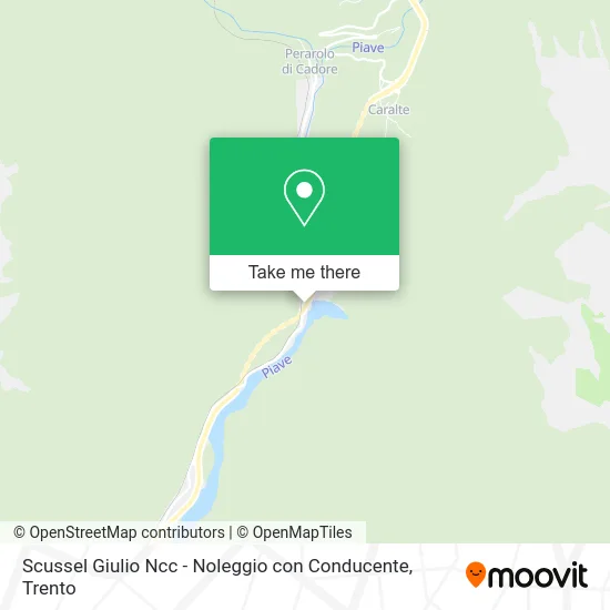 Scussel Giulio Ncc - Hire with Driver map