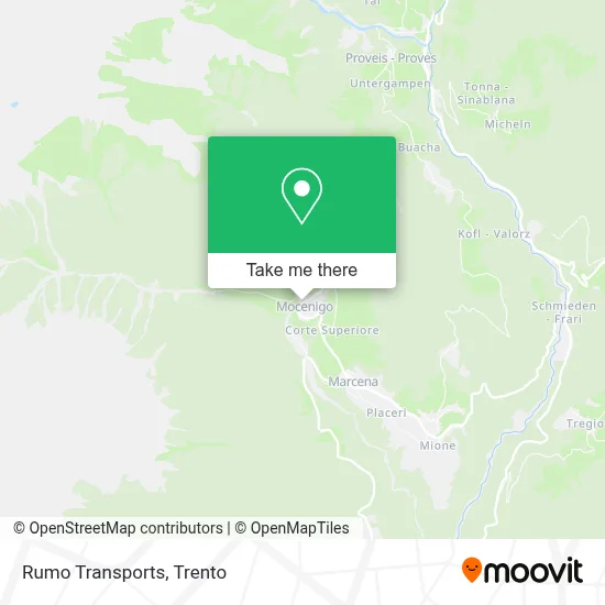 Rumo Transports map