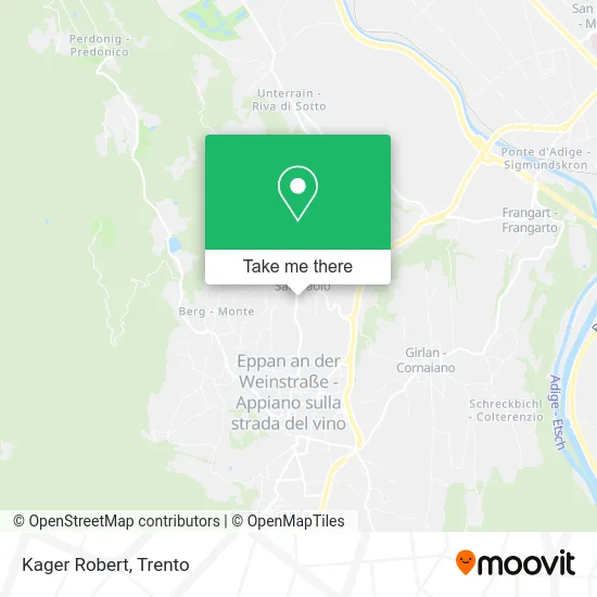 Kager Robert map