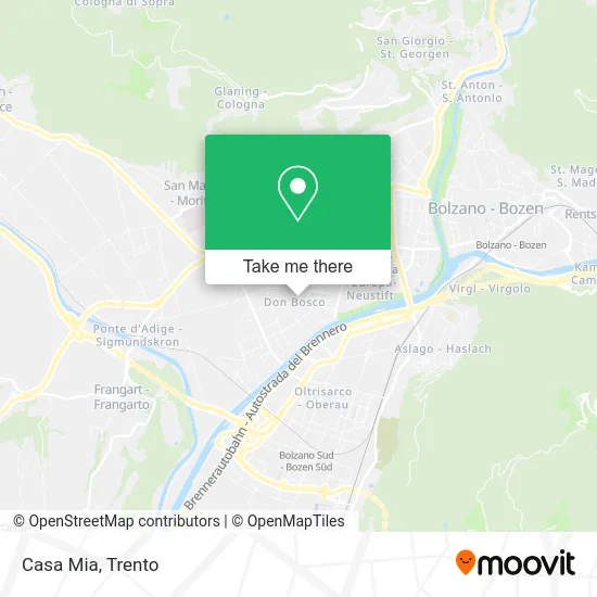 Casa Mia map