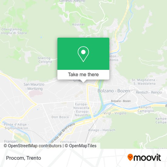 Procom map