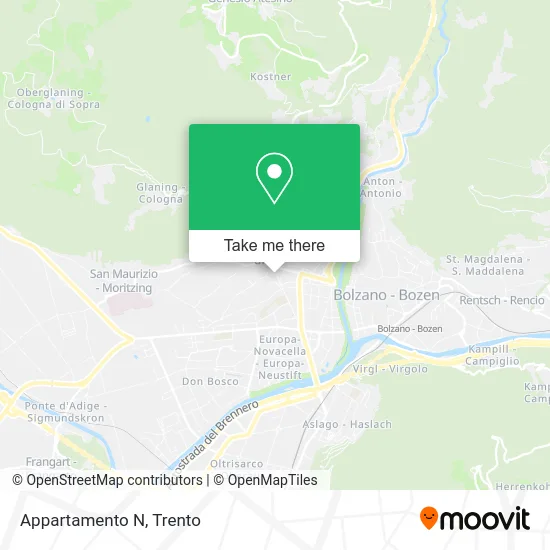 Appartamento N map