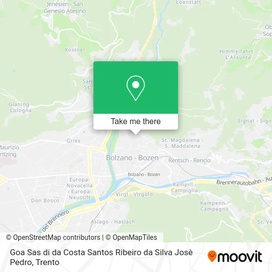 Goa Sas di da Costa Santos Ribeiro da Silva Josè Pedro map