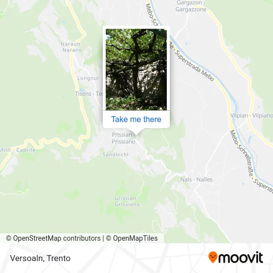 Versoaln map