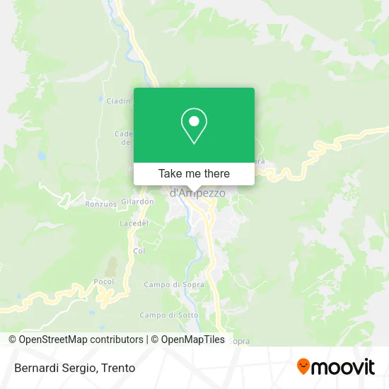 Bernardi Sergio map