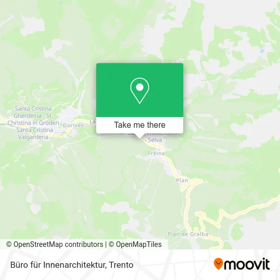 Büro für Innenarchitektur map