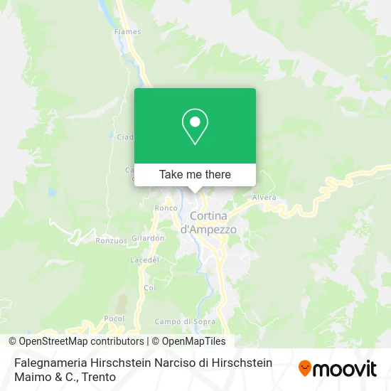 Falegnameria Hirschstein Narciso di Hirschstein Maimo & C. map