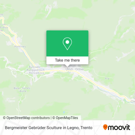 Bergmeister Gebrüder Sculture in Legno map