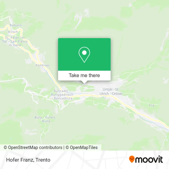 Hofer Franz map