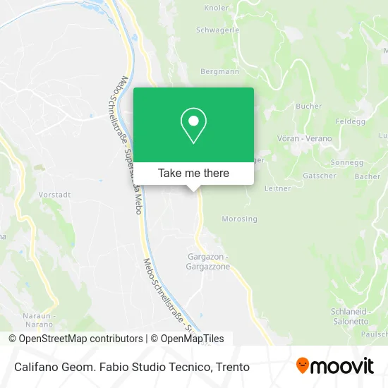 Califano Geom. Fabio Studio Tecnico map