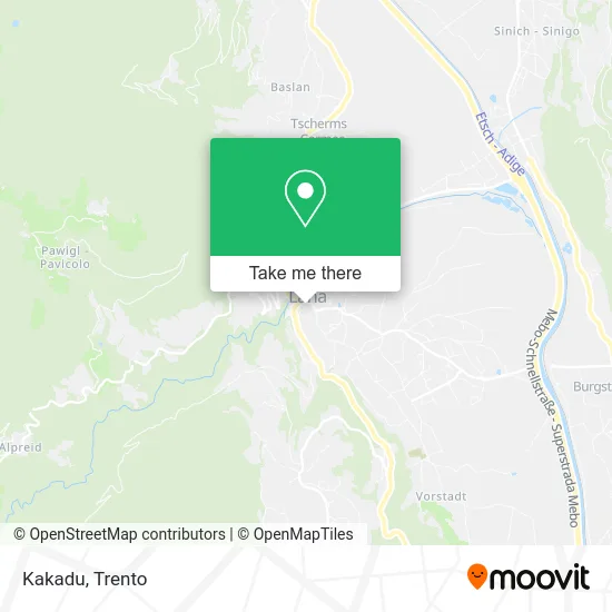 Kakadu map