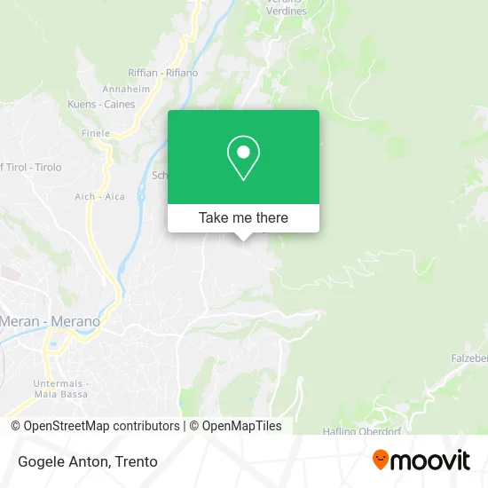 Gogele Anton map