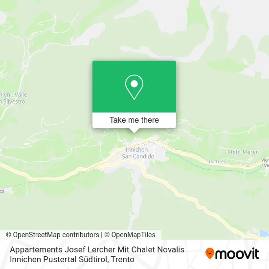 Appartements Josef Lercher Mit Chalet Novalis Innichen Pustertal Südtirol map