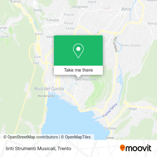 Iiriti Musical Instruments map