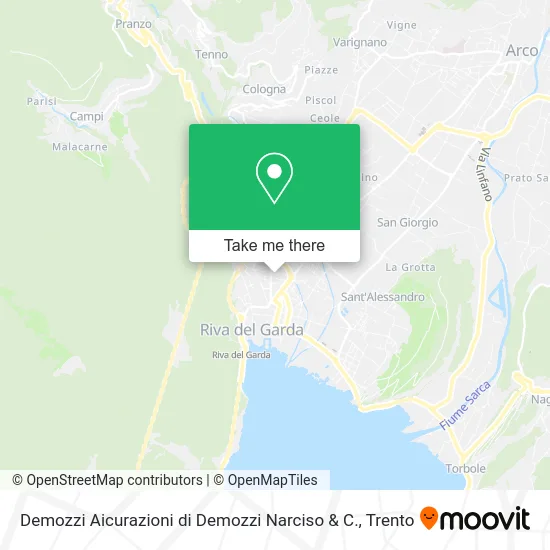 Demozzi Insurance by Demozzi Narciso and Company map
