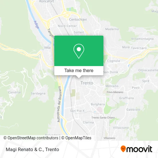 Magi Renato & C. map