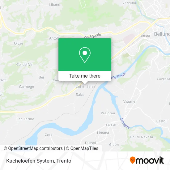 Kacheloefen System map