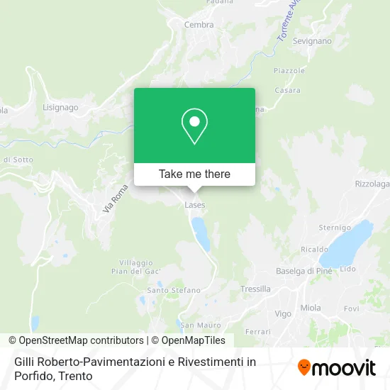 Gilli Roberto-Pavimentazioni e Rivestimenti in Porfido map