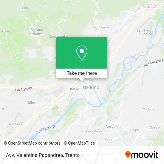 Avv. Valentina Papandrea map