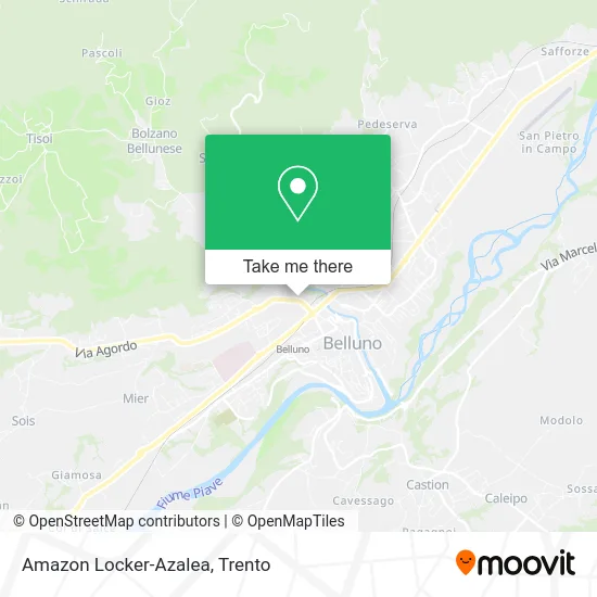Amazon Locker-Azalea map