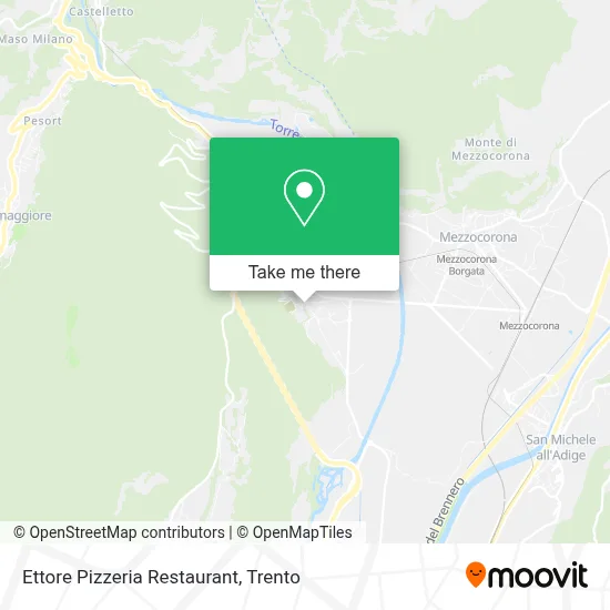 Ettore Pizzeria Restaurant map