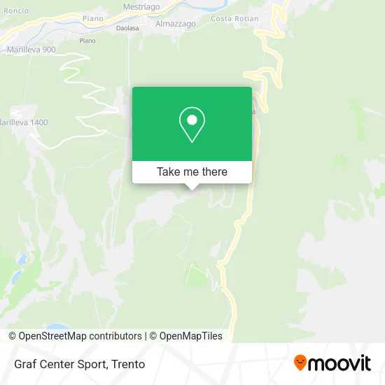 Graf Center Sport map