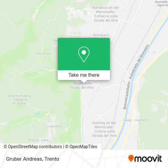 Gruber Andreas map