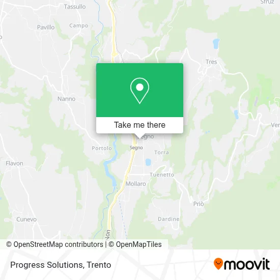 Progress Solutions map