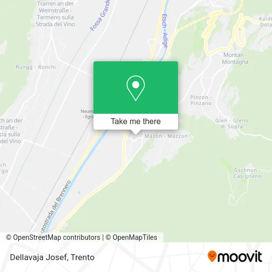 Dellavaja Josef map