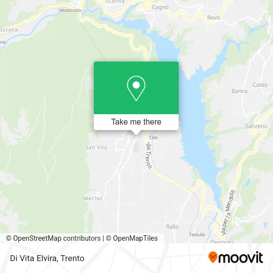 Di Vita Elvira map