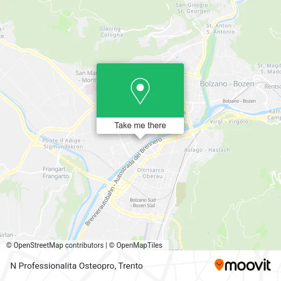 N Professionalita Osteopro map
