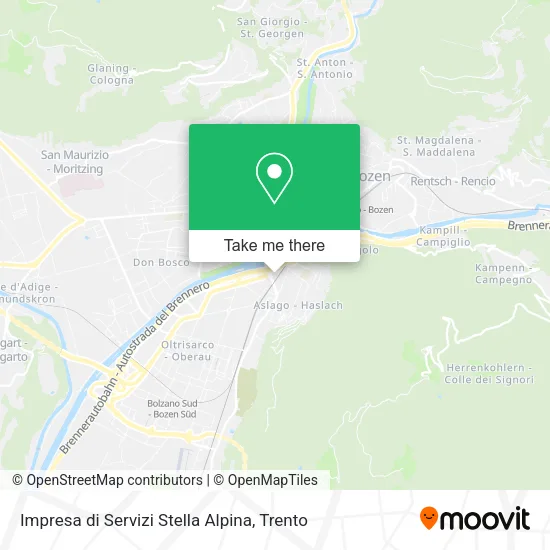 Impresa di Servizi Stella Alpina map