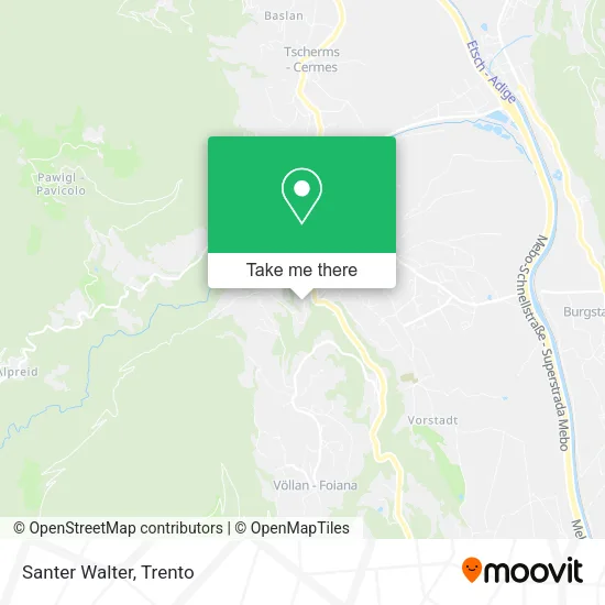 Santer Walter map