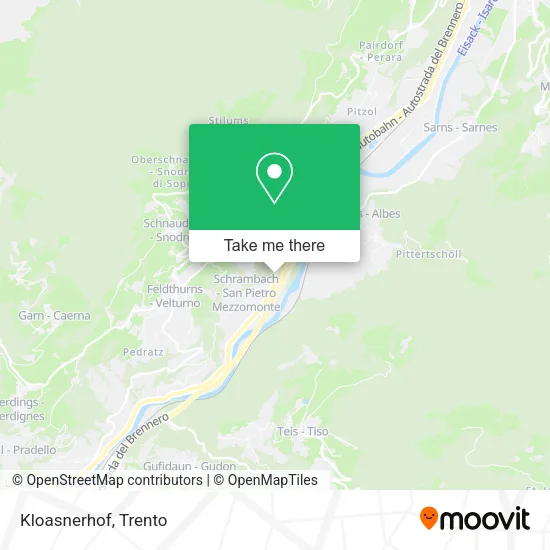 Kloasnerhof map