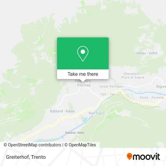 Greiterhof map