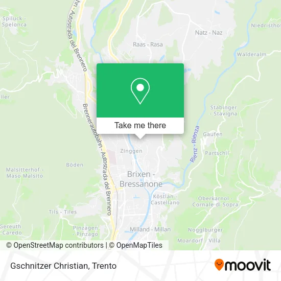 Gschnitzer Christian map
