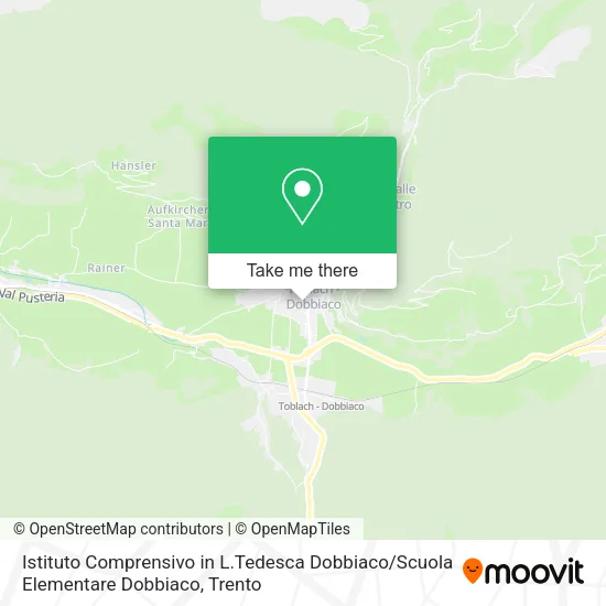 Istituto Comprensivo in L.Tedesca Dobbiaco / Scuola Elementare Dobbiaco map